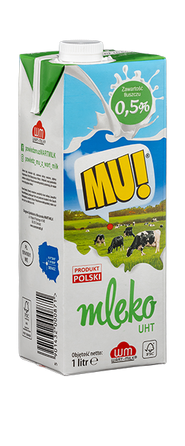 MU! UHT milk 0,5%